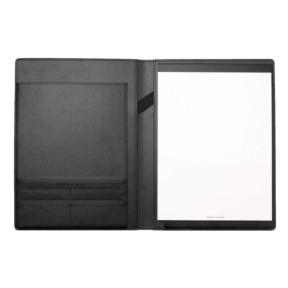 HUGO BOSS, Schreibmappe A4, Essential, schwarz-4