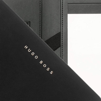 HUGO BOSS, Schreibmappe A5, Essential, schwarz-5