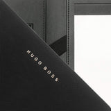 HUGO BOSS, Schreibmappe A5, Essential, schwarz-5
