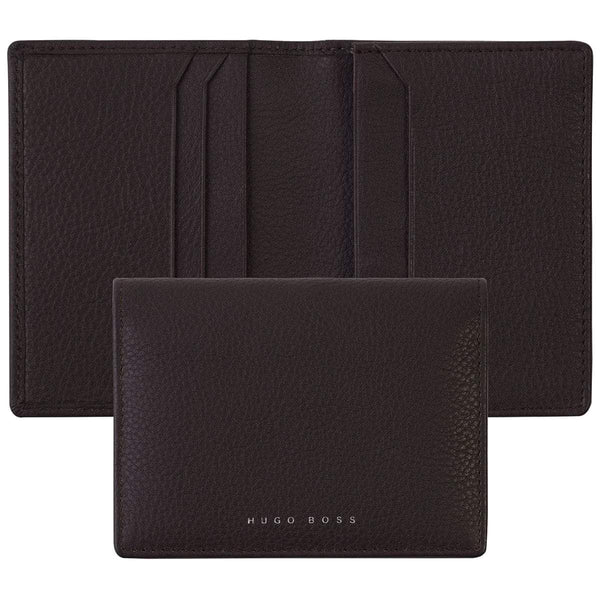 HUGO BOSS, Business Card Case Storyline, dark red