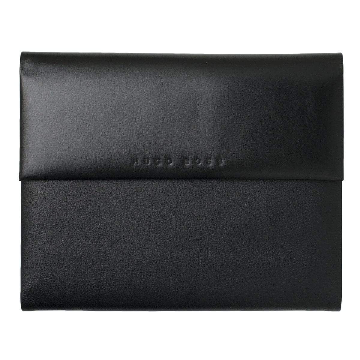 HUGO BOSS, Konferenzmappe A5, Caption, schwarz-2