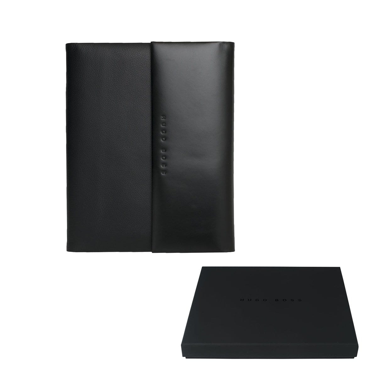 HUGO BOSS, Konferenzmappe A5, Caption, schwarz-3