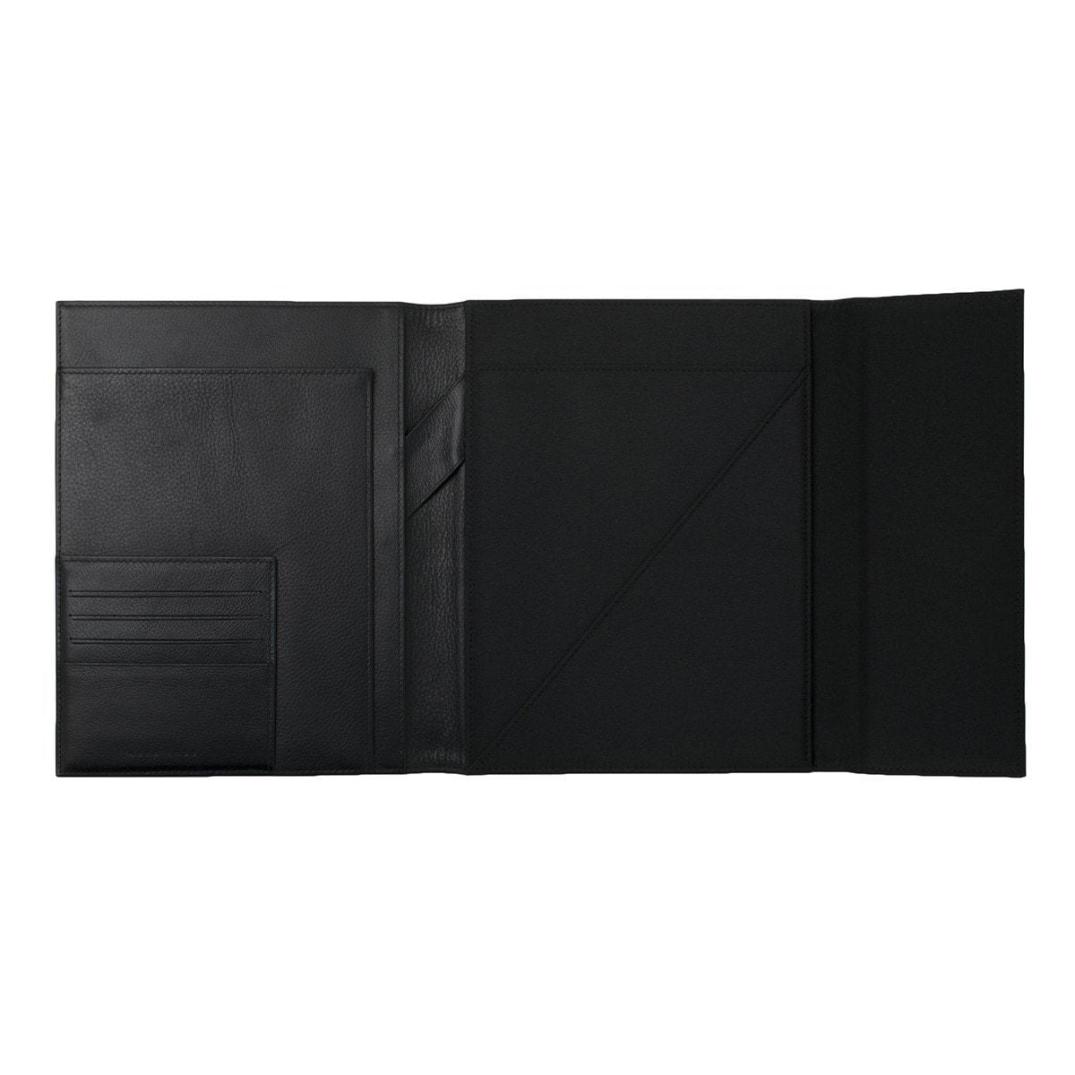 HUGO BOSS, Konferenzmappe A5, Caption, schwarz-4