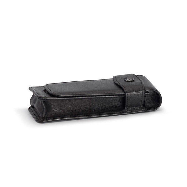 Kaweco, Stifteetui, für 2 Schreibgeräte mit Lasche für Dia, schwarz