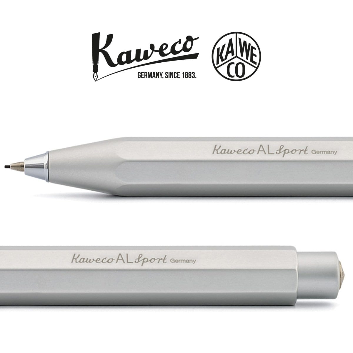Kaweco, Bleistift, Al Sport, Silber-4