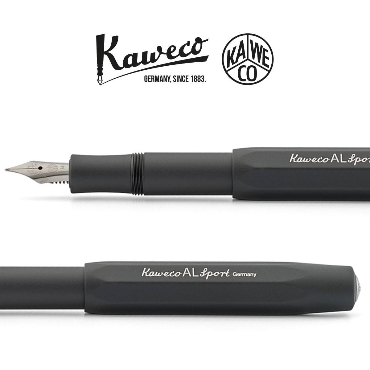 Kaweco, Füller, Al Sport, Schwarz-4