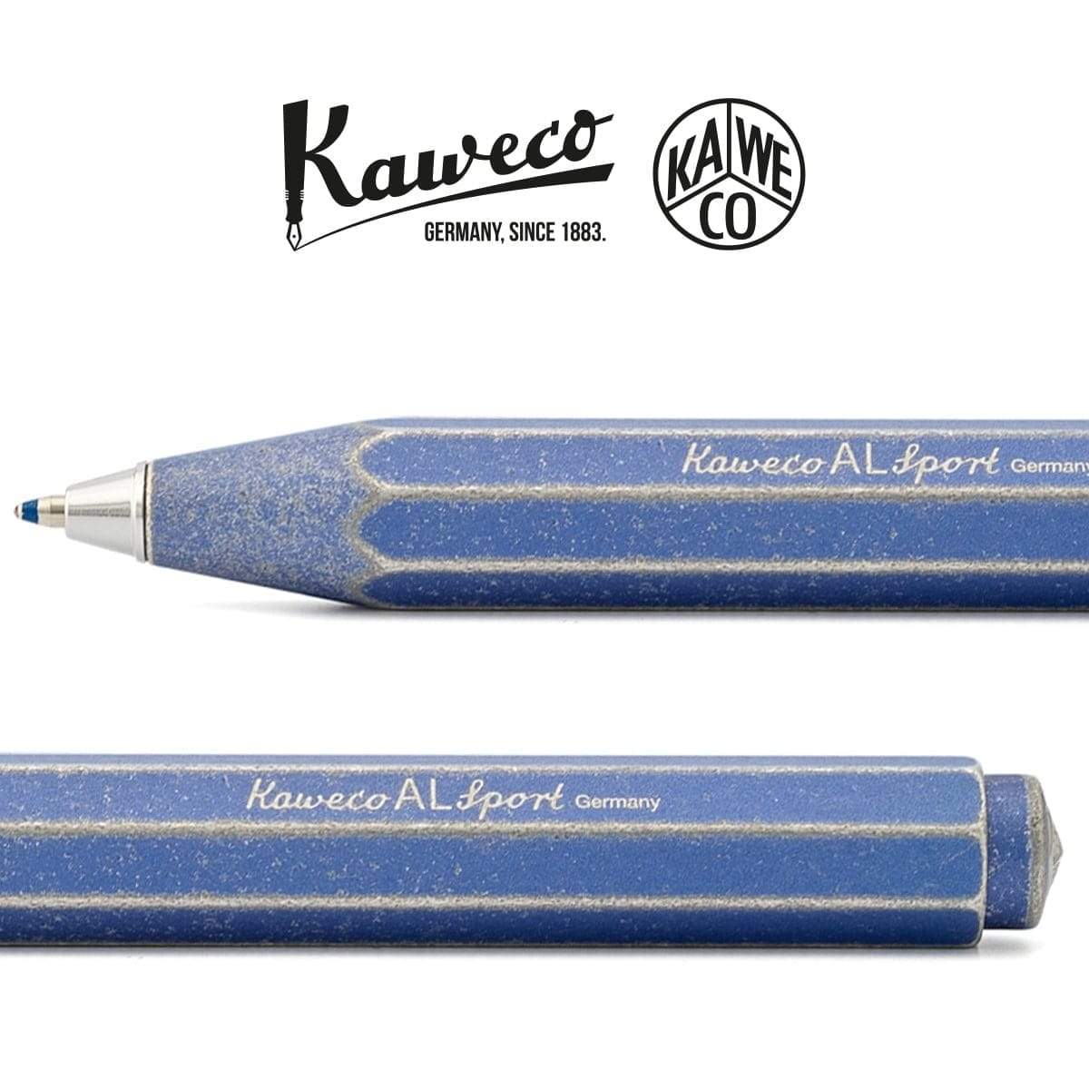Kaweco, Kugelschreiber, AL Sport, Blau, stone washed-4