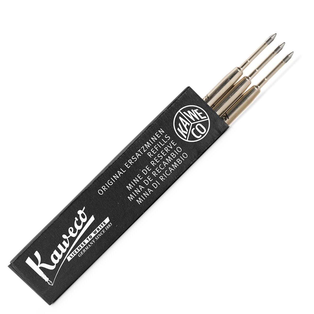 Kaweco, Kugelschreibermine, Schwarz, 1,0 VE=3, 1-1