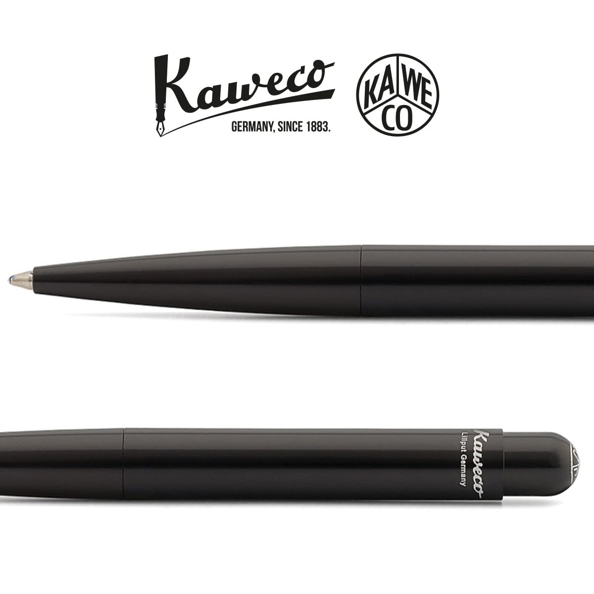 Kaweco, Kugelschreiber, Liliput Al, Schwarz-4