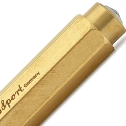 Kaweco, Kugelschreiber, Al Sport, Brass Messing-3