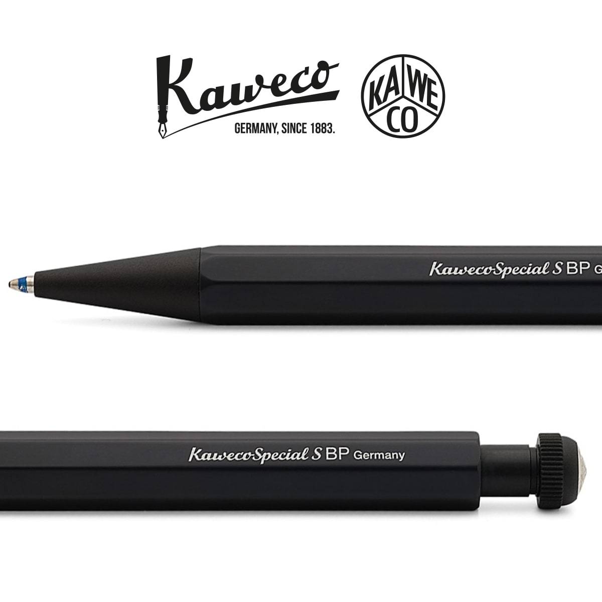 Kaweco, Kugelschreiber, Special "S" Al, Schwarz-4