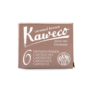 Kaweco, Tintenpatronen, Braun, 6 Stück-1