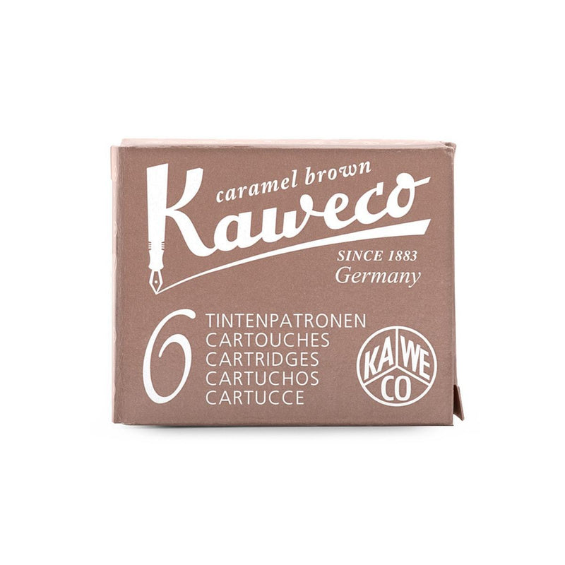 Kaweco, Tintenpatronen, Braun, 6 Stück-1