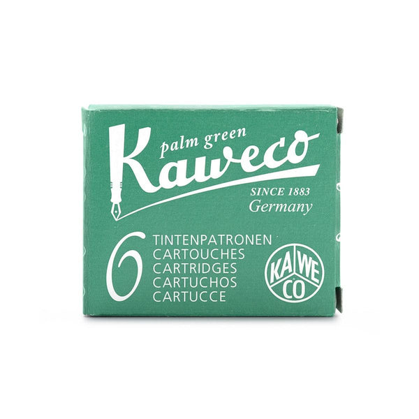 Kaweco, Tintenpatrone, 6 Stück, Palmengrün