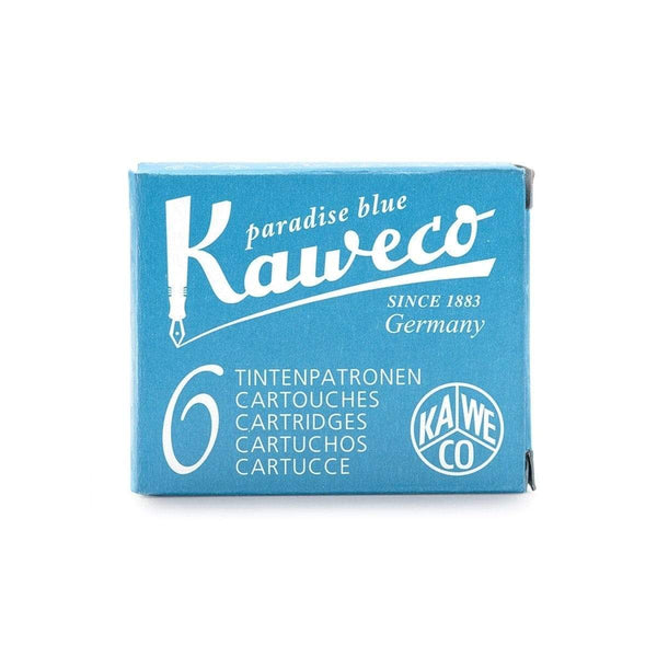 Kaweco, Tintenpatronen, Paradiesblau, 6 Stück-1