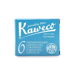 Kaweco, Tintenpatrone, 6 Stück, Paradiesblau