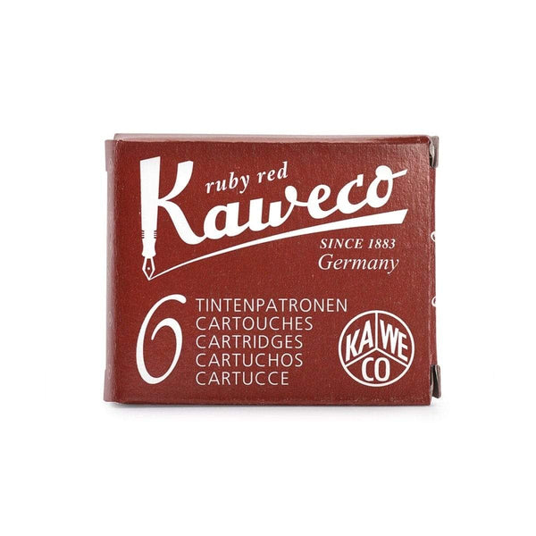 Kaweco, Tintenpatrone, 6 Stück, Rubinrot