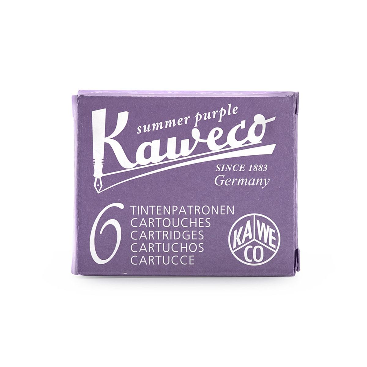 Kaweco, Tintenpatronen, Lila, 6 Stück-1