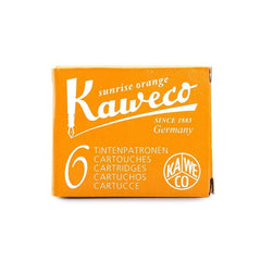 Kaweco, Tintenpatrone, 6 Stück, Sonnenorange