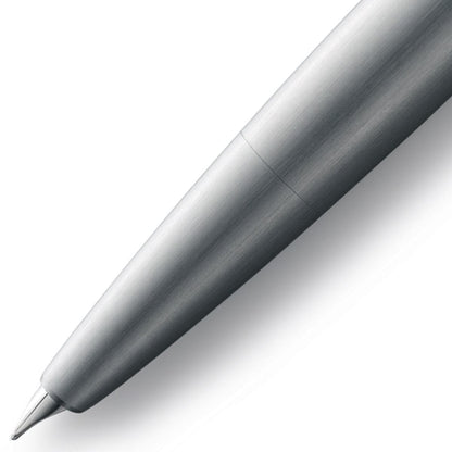 Lamy, Füller, 2000, 14 Karat Goldfeder, Silber-3