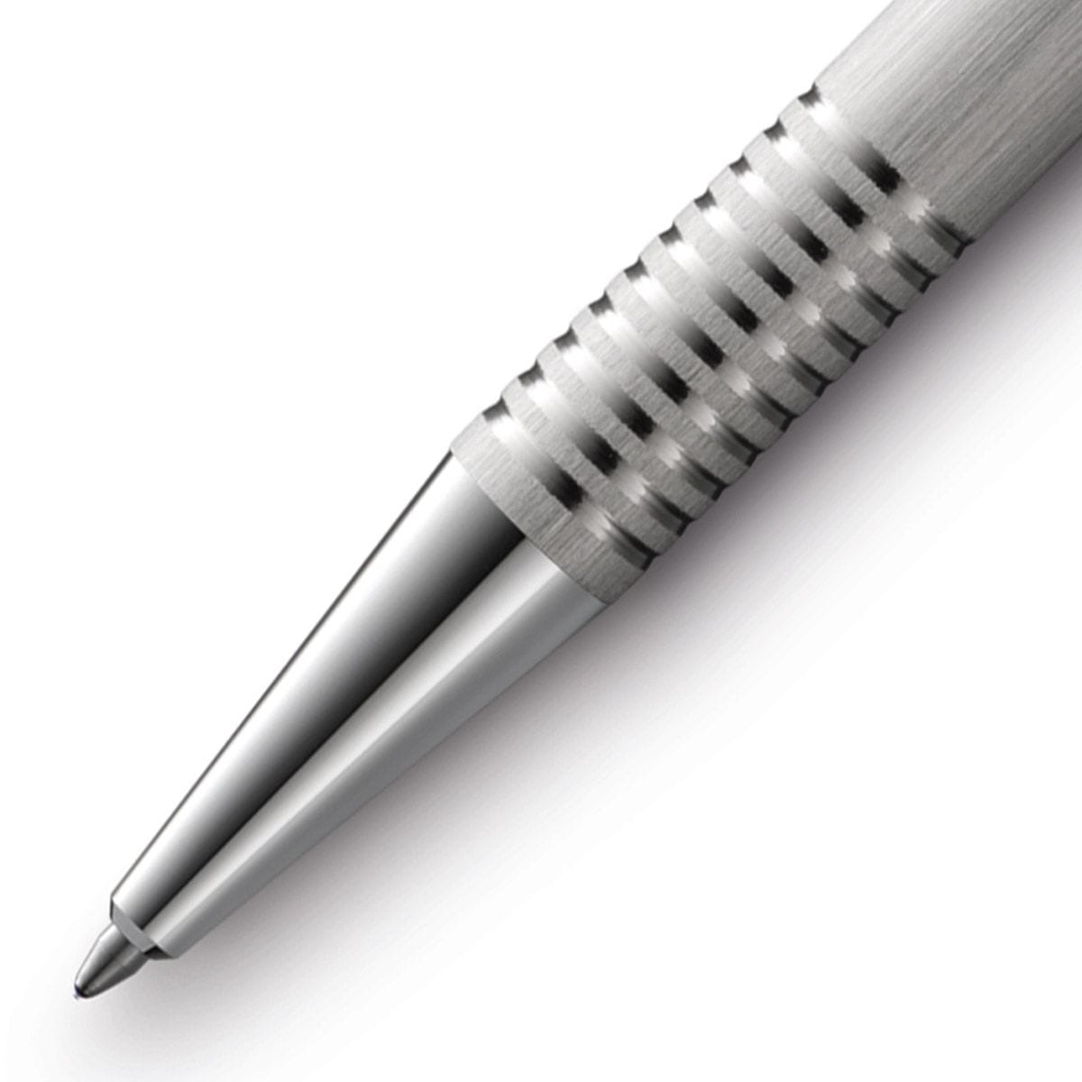 Lamy, Kugelschreiber, Logo, brushed, Silber-2