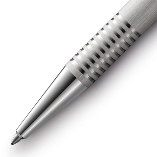 Lamy, Kugelschreiber, Logo, brushed, Silber-2