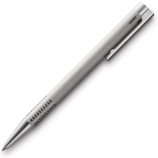 Lamy, Kugelschreiber, Logo, brushed, Silber-1