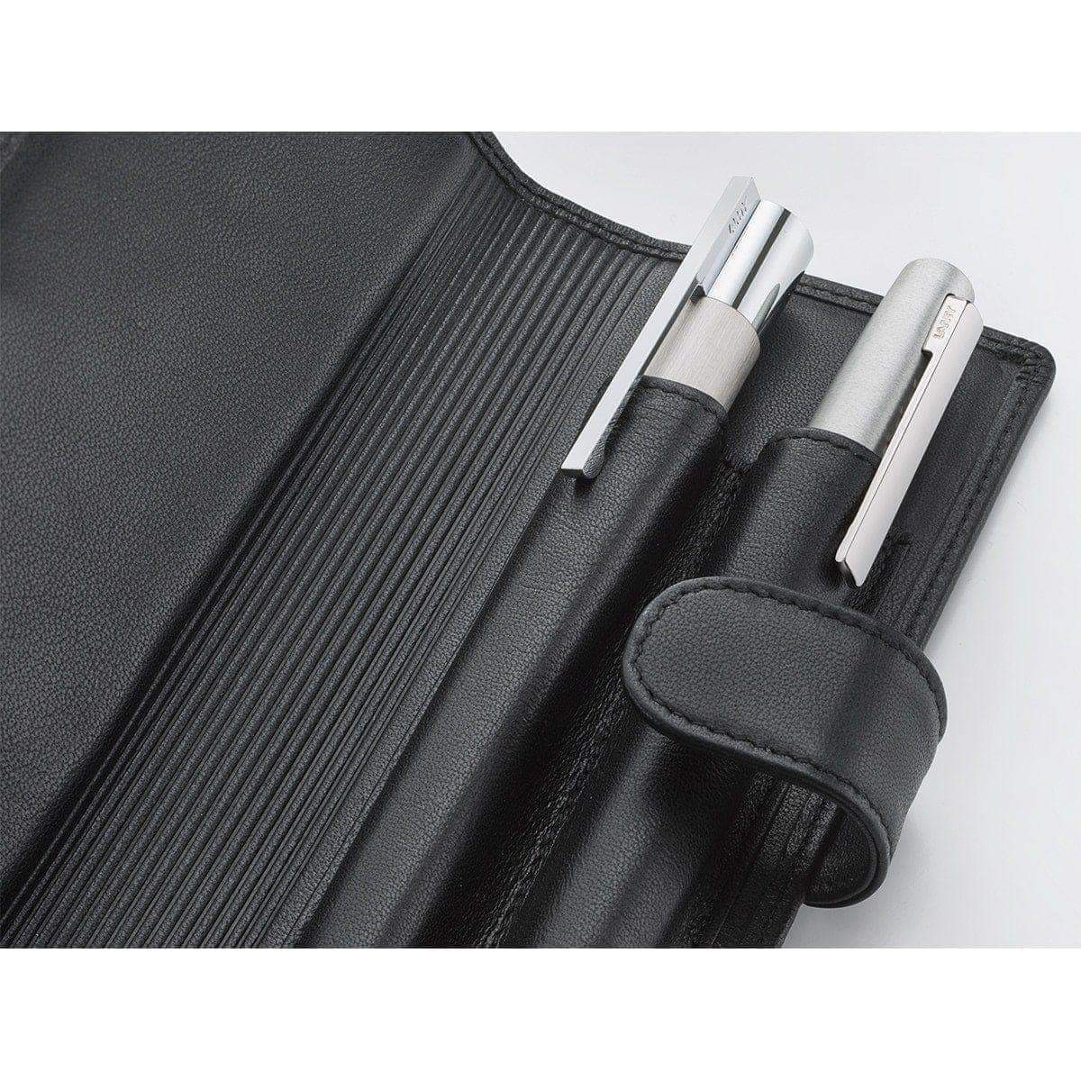Lamy, Stifteetui, A402, geklappt, für 2 Schreibgeräte, Schwarz-5