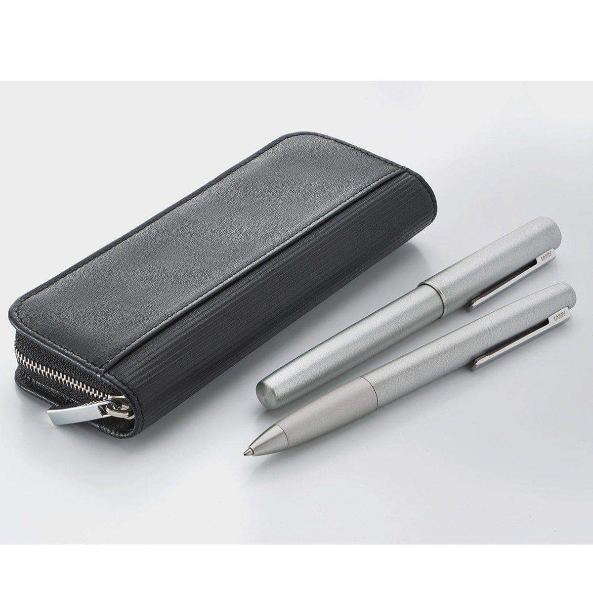 Lamy, Stifteetui, A403, mit Reissverschluss, für 2 Schreibgeräte, Schwarz-3