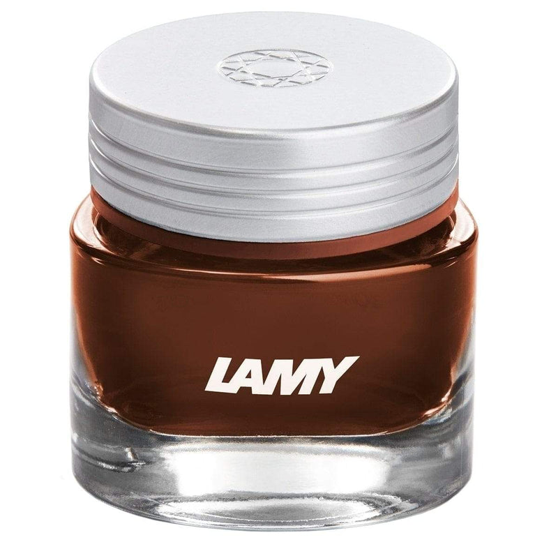 Lamy, Tintenglas, T53, Crystal Tinte, Braun-1