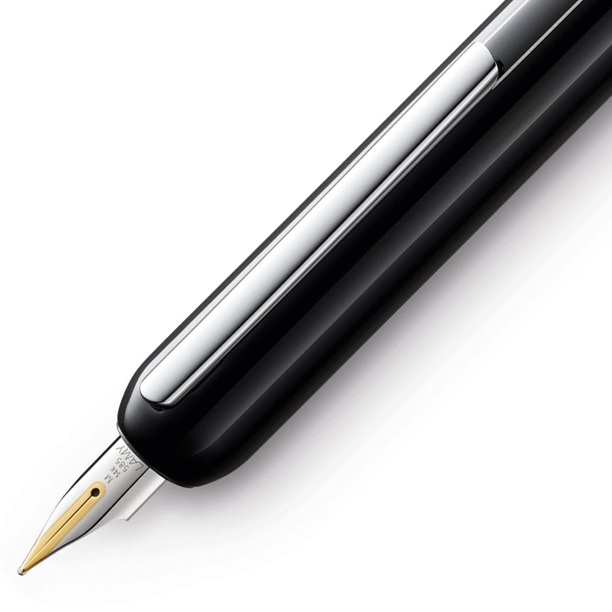 Lamy, Füller, Dialog, pianoblack, 14 Karat Goldfeder, Schwarz-2