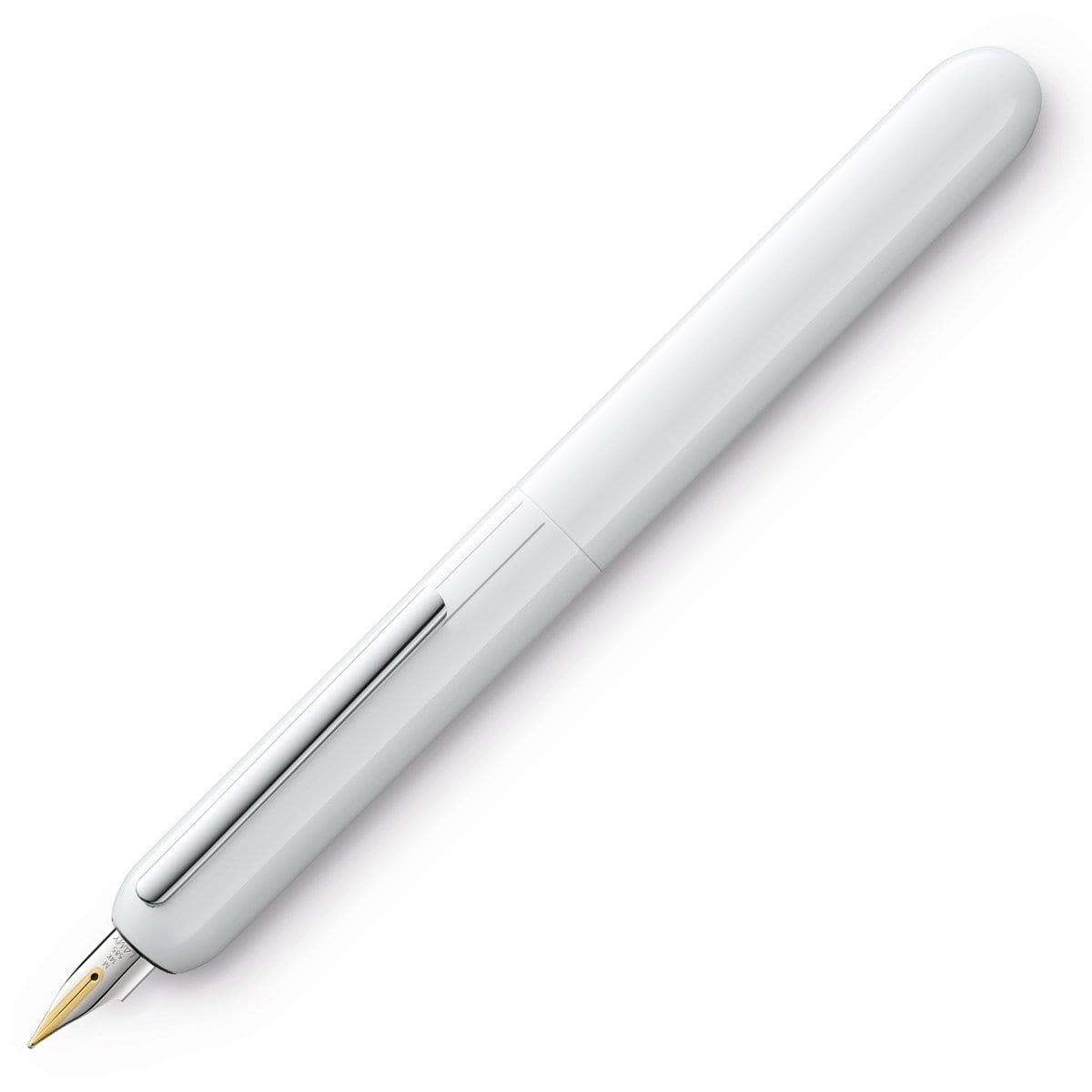 Lamy, Füller, Dialog, pianowhite, 14 Karat Goldfeder, Weiß-1