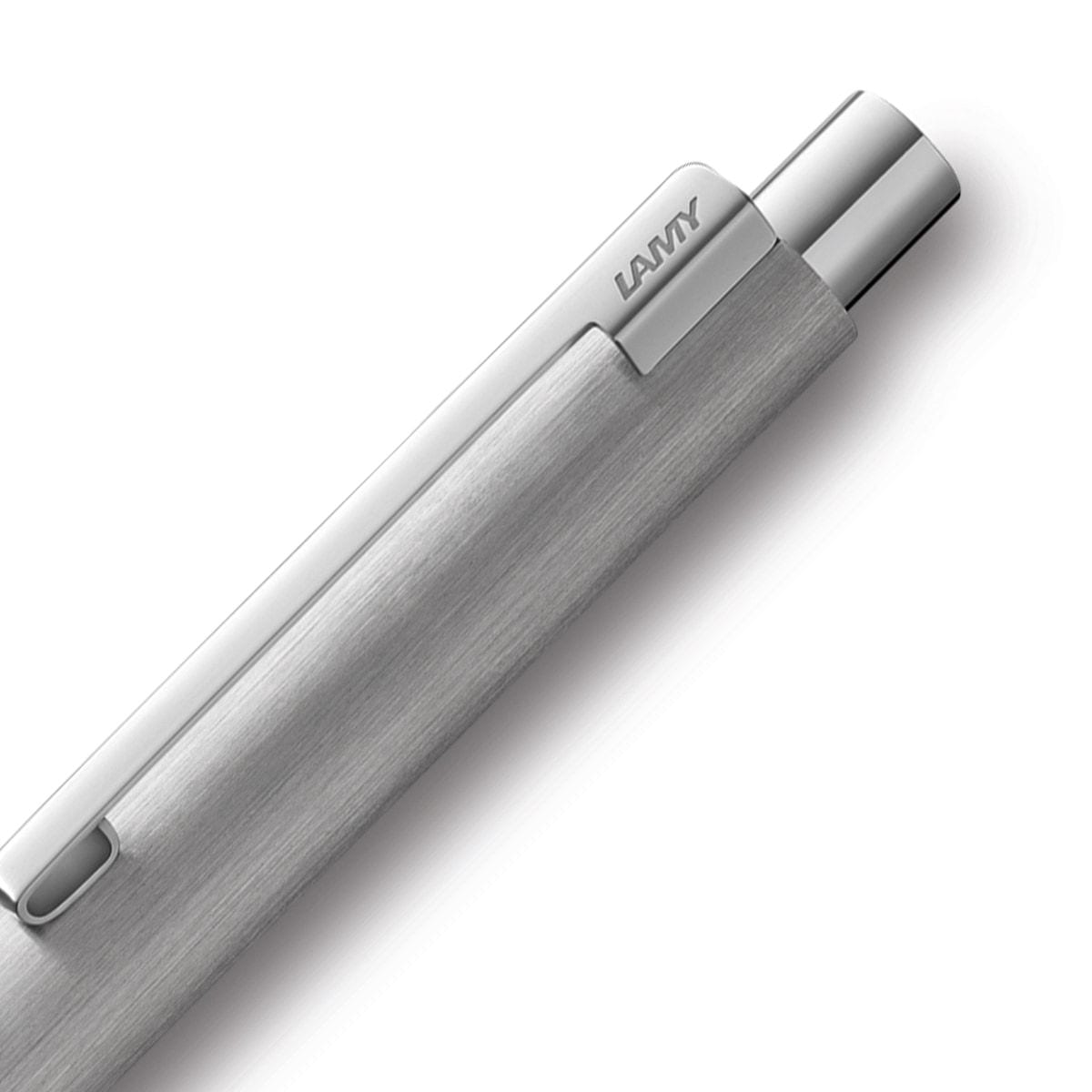 Lamy, Kugelschreiber, Econ, brushed, Silber-3