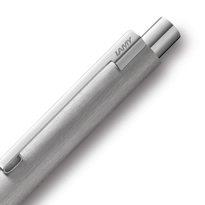 Lamy, Kugelschreiber, Econ, brushed, Silber-3