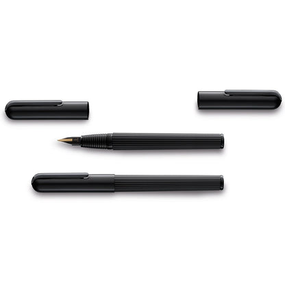 Lamy, Füller, Imporium, 14 Karat Goldfeder, Schwarz-4