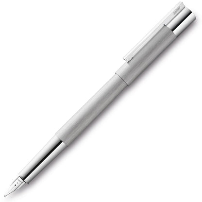 Lamy, Füller, Scala, brushed, Silber-1