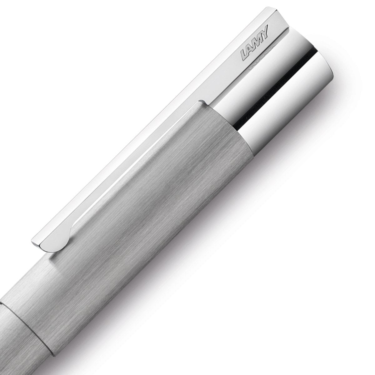Lamy, Tintenroller, Scala, brushed, Silber-3