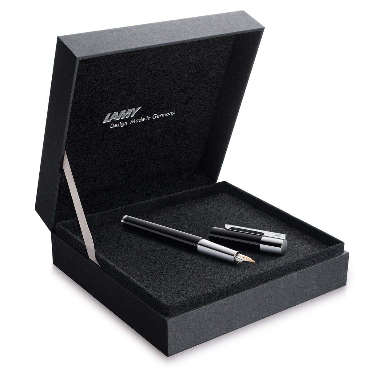 Lamy, Füller, Scala, 14 Karat Goldfeder, Schwarz-4