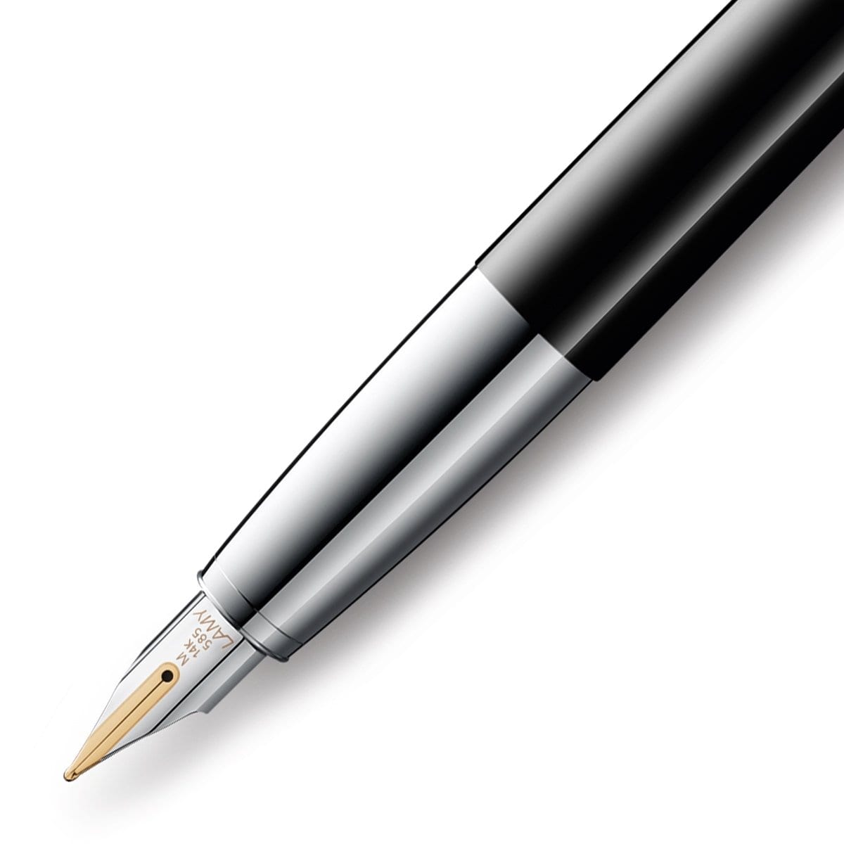 Lamy, Füller, Studio, Pianolack, 14 Karat Goldfeder, Schwarz-2