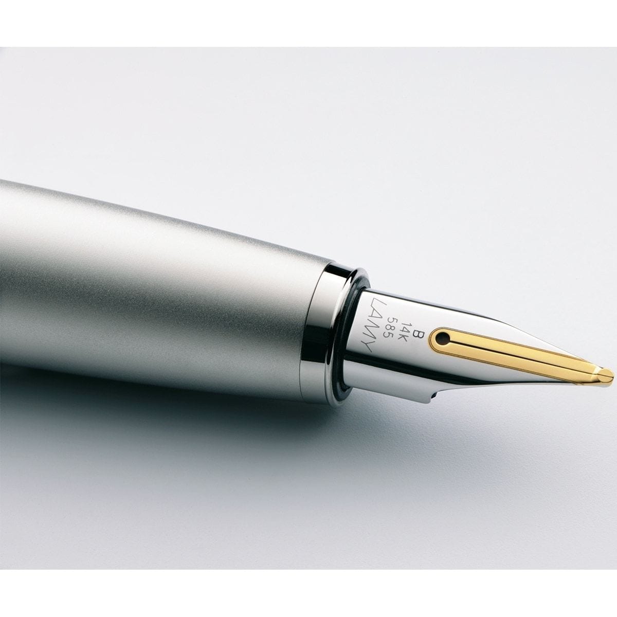 Lamy, Füller, Studio, Palladium, 14 Karat Goldfeder, Creme-4