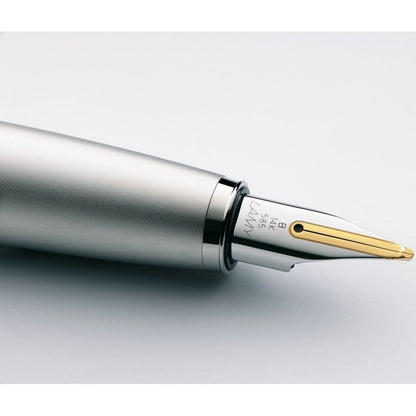 Lamy, Füller, Studio, Palladium, 14 Karat Goldfeder, Creme-4