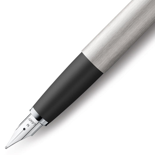 Lamy, Füller, Studio, brushed, Silber-2