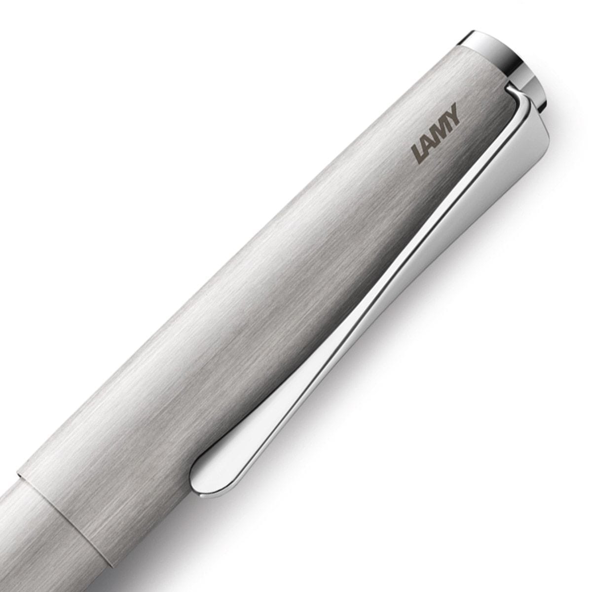 Lamy, Füller, Studio, brushed, Silber-3