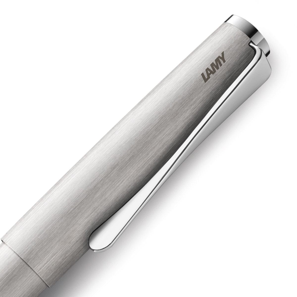 Lamy, Tintenroller, Studio, brushed, Silber-3