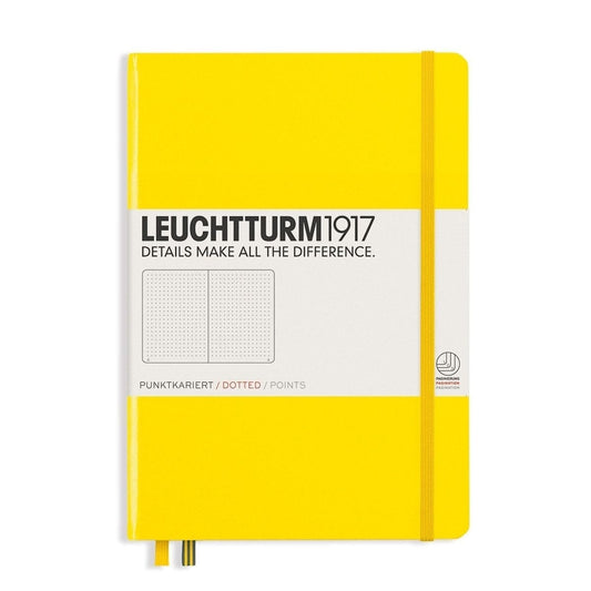 Leuchtturm 1917, Notizbuch, Hardcover, A5, Dotted, Zitrone-1
