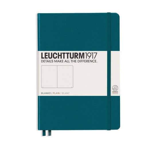 Leuchtturm 1917, Notizbuch, Hardcover, A5, Blanko, Pacific Green-1
