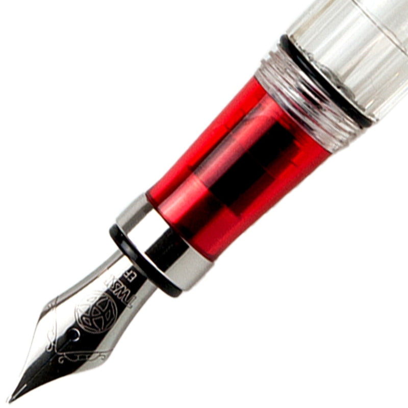 TWSBI Füller Diamond 580 RBT (Red-Blue-Transparent)-2