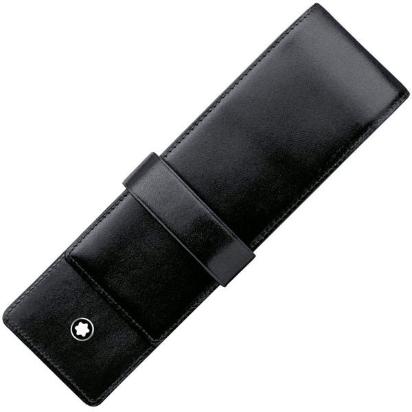 Montblanc, Stifteetui Meisterstück, für 2 Schreibgeräte, schwarz