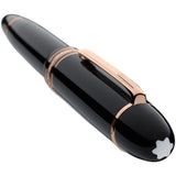 Montblanc, Füller Meisterstück 149 Rotgold plattiert, Schwarz-5