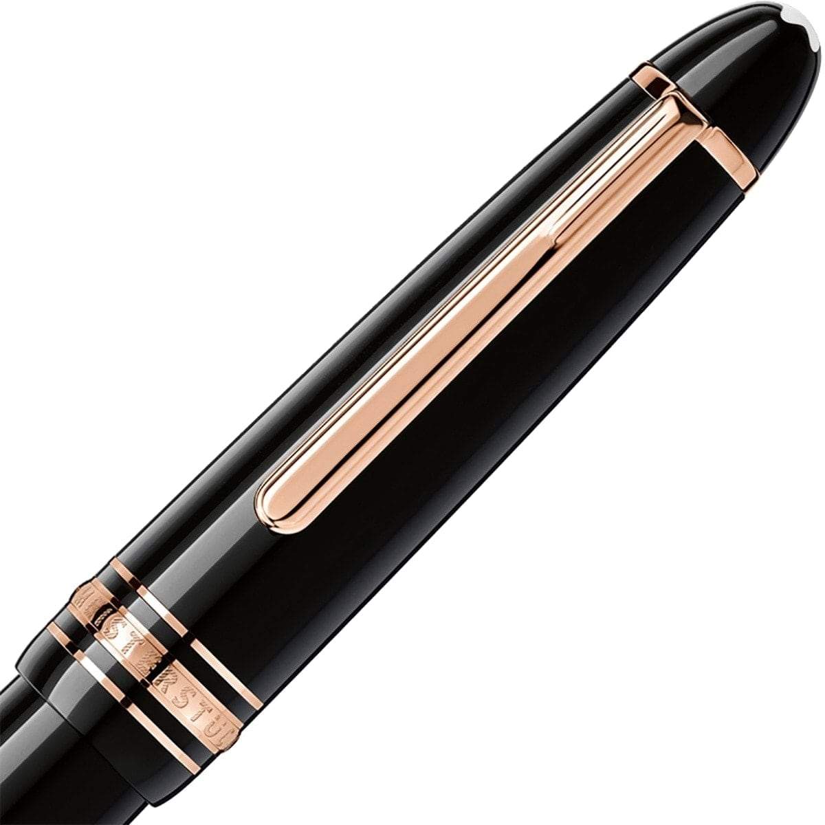 Montblanc, Tintenroller Meisterstück LeGrand Rotgold plattiert, Schwarz-3